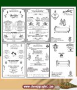 120 Screen Printing Shadi Card Design Bundle Premium CDR Pack - Image 11