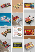 160 Premium Visiting Card Designs Mega CDR Pack - Image 2