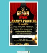 15 Best Premium Shop Opening Invitation Card Design CDR Files - Image 2
